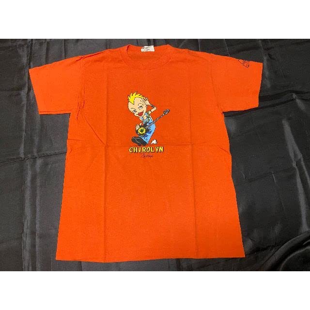 【古着】アメリカ古着CHIROLYN キャラクター Tシャツ オレンジ 古着】アメリカ古着CHIROLYN キャラクター Tシャツ オレンジ